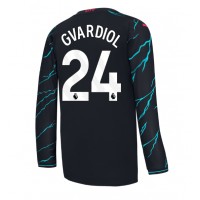 Manchester City Josko Gvardiol #24 Tredje Tröja 2023-24 Långa ärmar